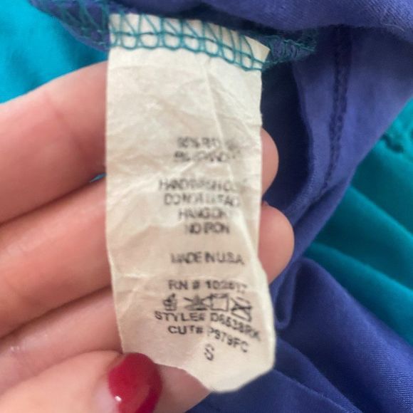 Soprano High Low Color Block Dress Size Small - Picture 4 of 7